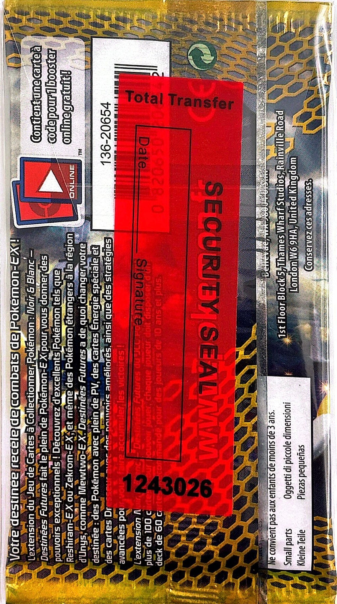 Booster Destinées Futures Regigigas *