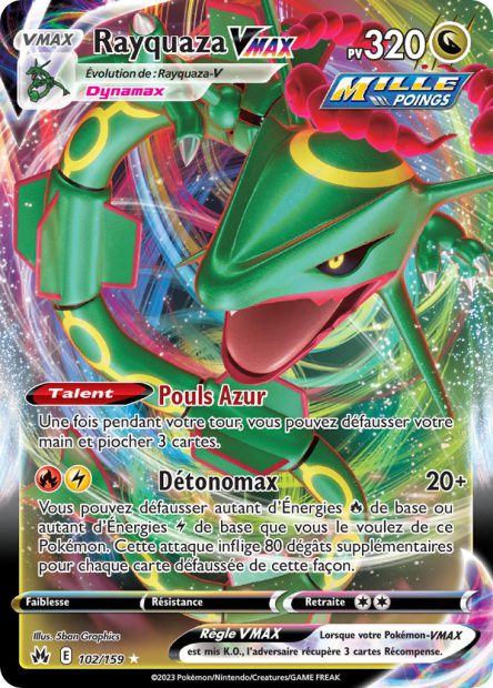 Rayquaza-VMAX 102/159 - Zénith Suprême
