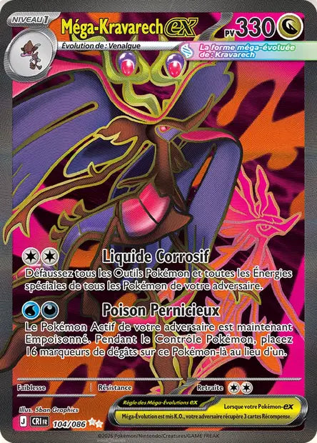 Méga-Kravarech ex 104/086 Chaos Ascendant