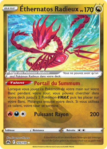Éthernatos Radieux 105/159 - Zénith Suprême