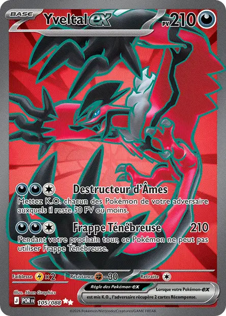 Yveltal ex 105/088 - Equilibre parfait