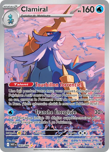 Clamiral 107/086 - Flamme blanche