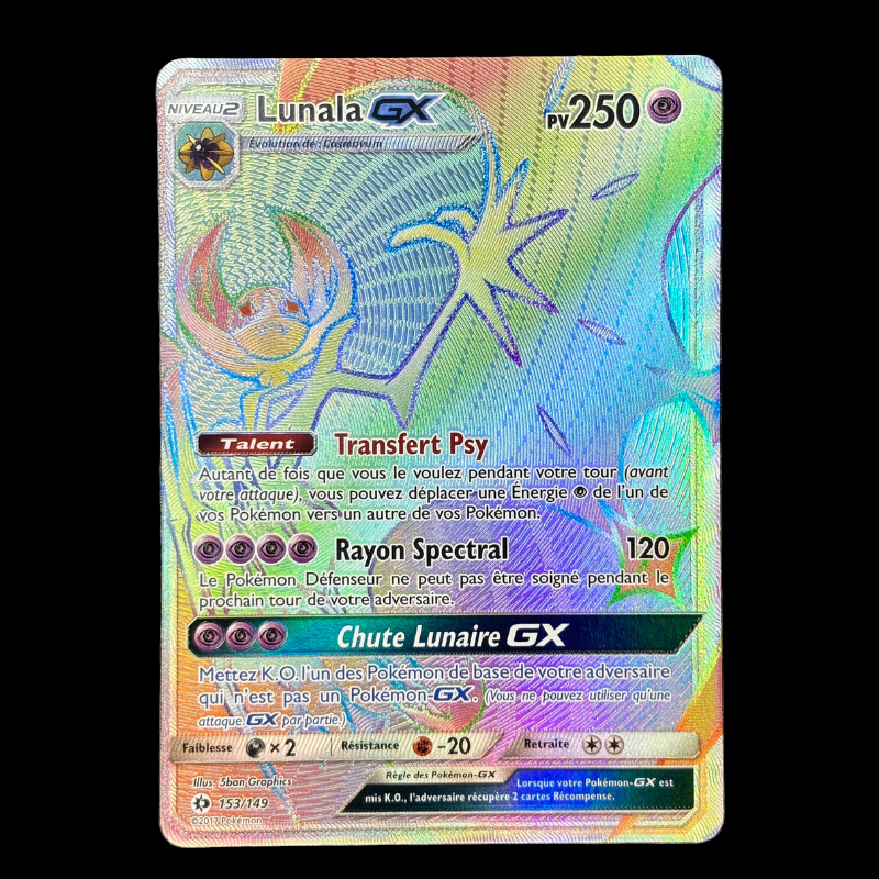 Lunala GX 153/149 - Soleil et Lune - MINT