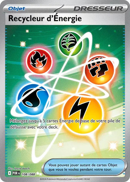 Recycleur d'Énergie 108/088 - Equilibre parfait