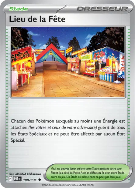 Lieu de la Fête 108/131 - Pokeball Évolution Prismatique