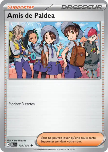 Amis de paldea 109/131 Evolution prismatique – Pokeball