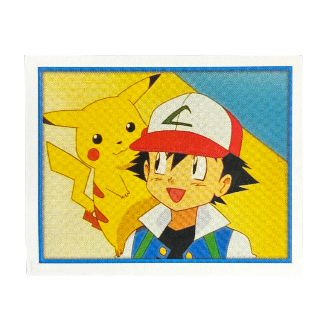 Pikachu et Sacha 14 Merlin série 2