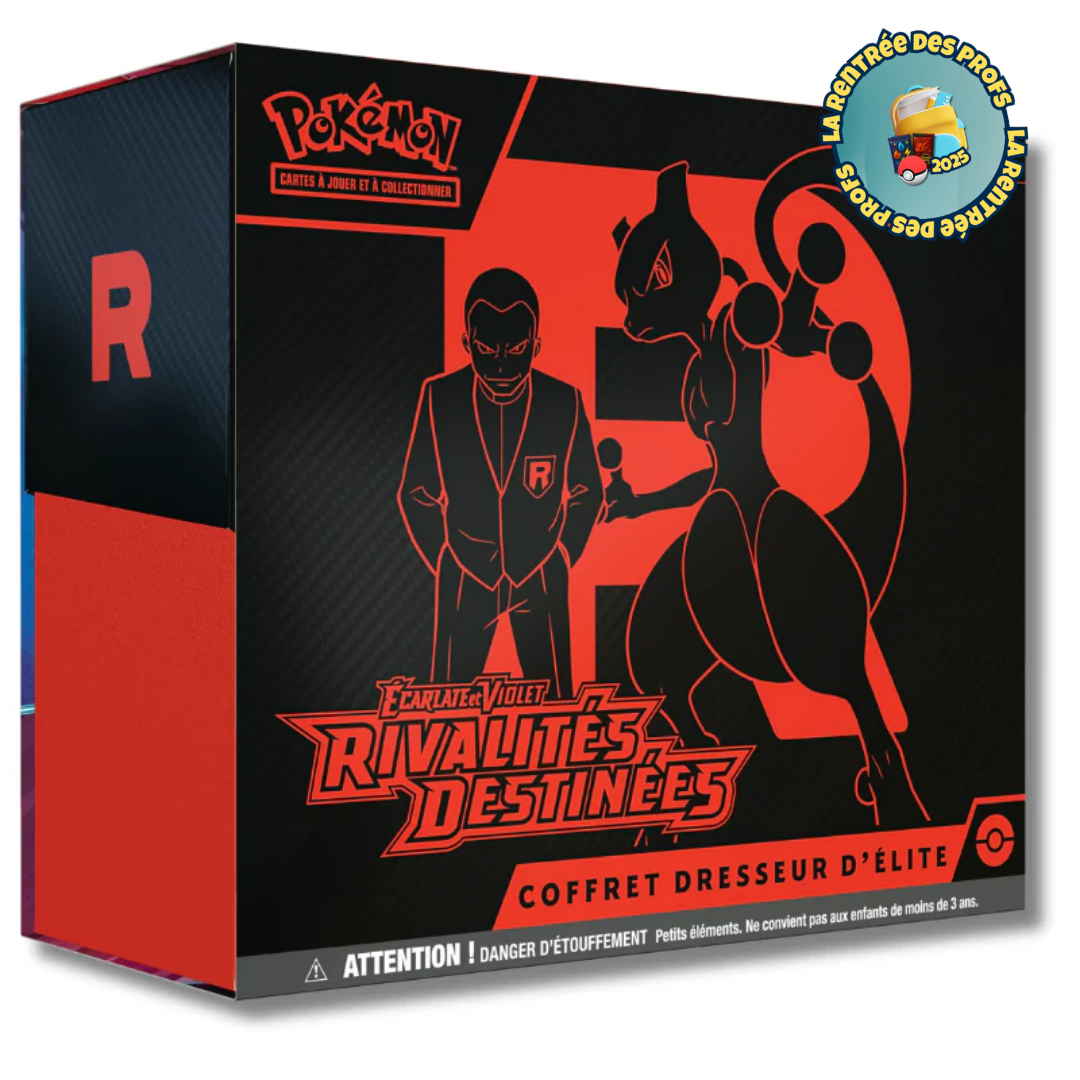 ETB Pokémon Rivalités Destinées EV10 – Coffret Dresseur d'Élite