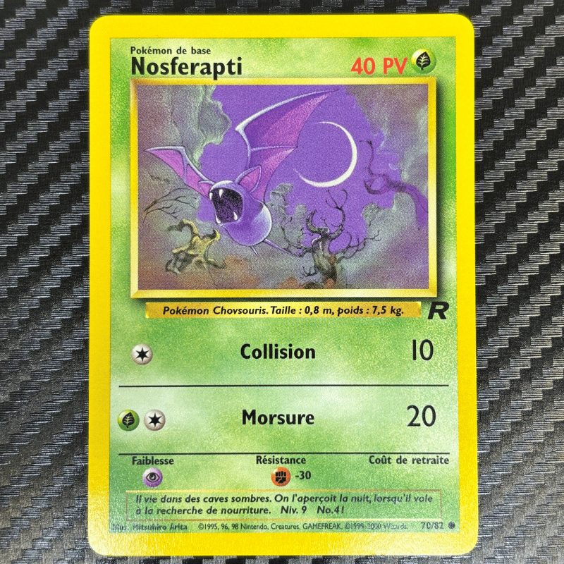 Nosferapti 70/82 - Team Rocket - NM