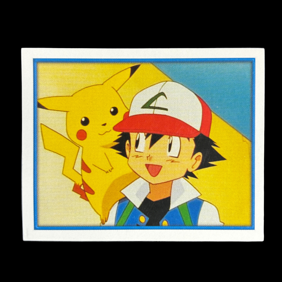 Pikachu et Sacha 14 Merlin série 2