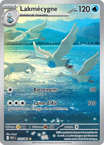 Lakmécygne 110/086 - Flamme blanche