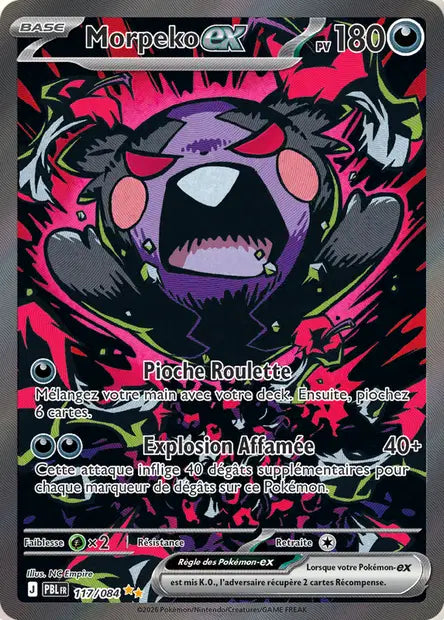 Morpeko-ex 117/084 - Nuit Noire