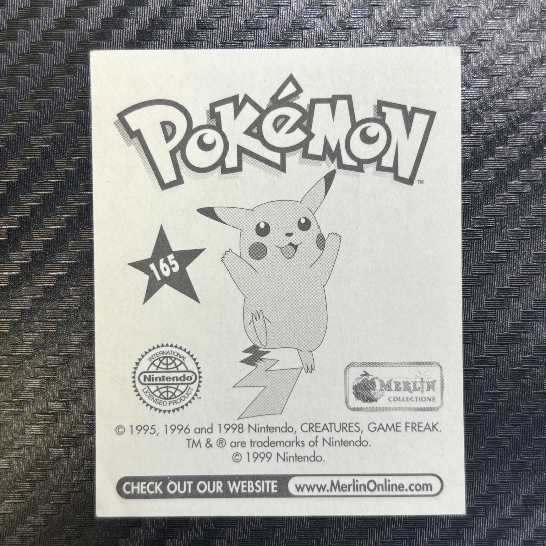 Pikachu 165 Merlin série 1