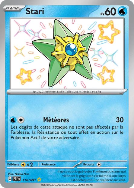 Stari 118/091 - Destinées de Paldea