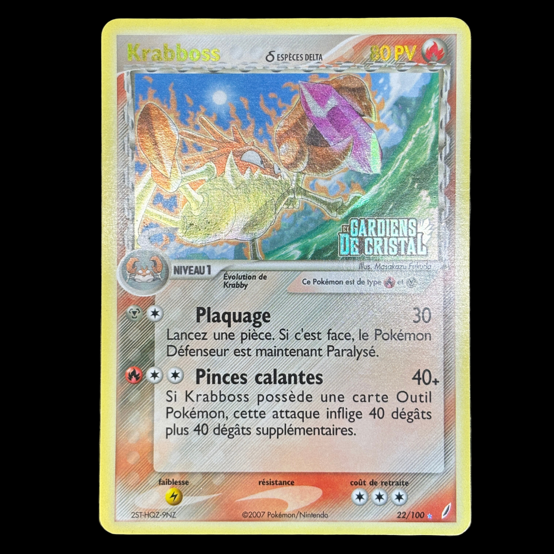 Kraboss 22/100  Gardien de cristal – EXC+
