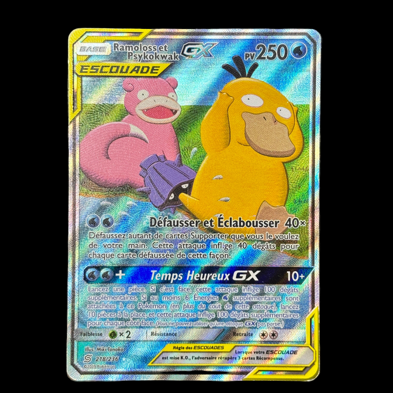 Ramoloss & Psykokwak GX 218/236 - Harmonie des Esprits - EXC