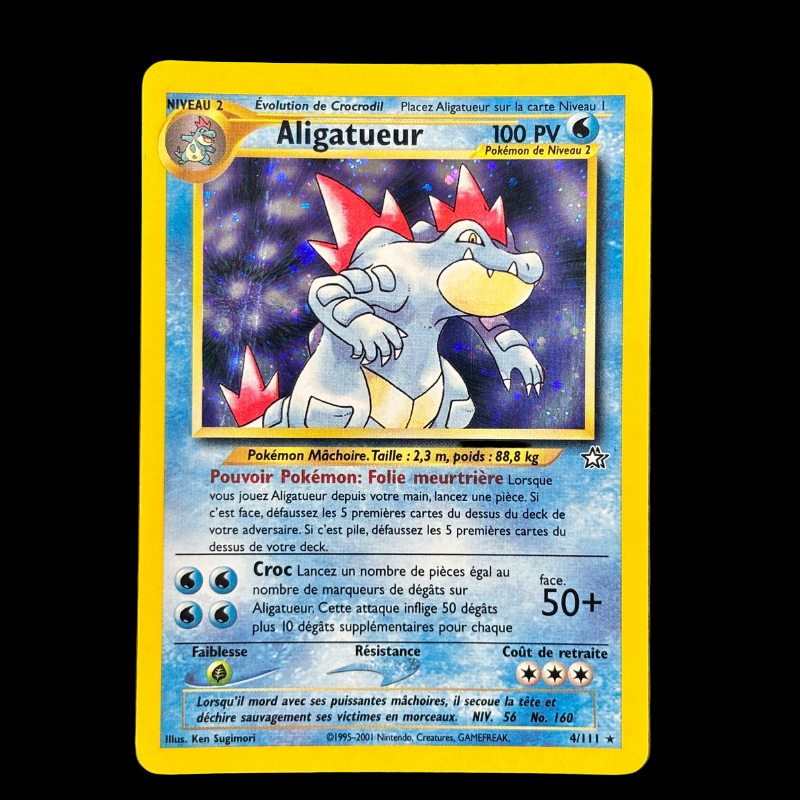 Aligatueur 4/111 – Neo genesis – EXC ( offcenter)