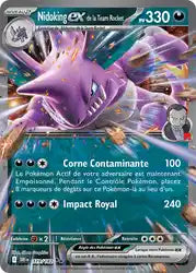 Nidoking ex de la Team Rocket 119/182 - Rivalités Destinées