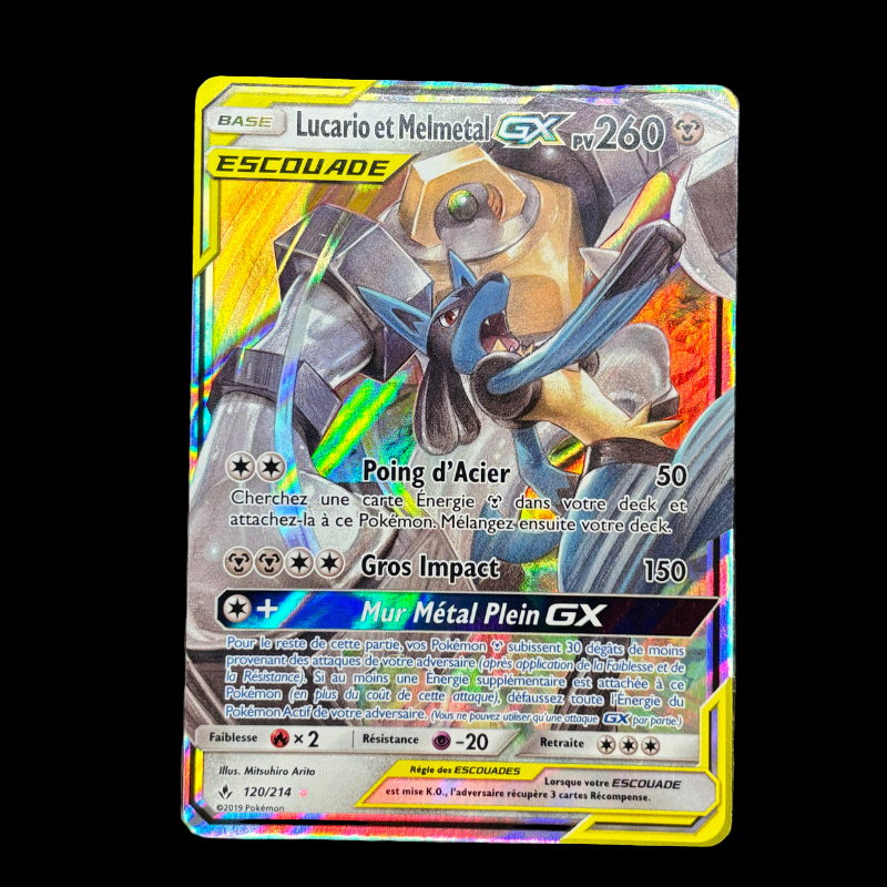 Lucario et Melmetal GX 120/214 - Alliance Infaillible