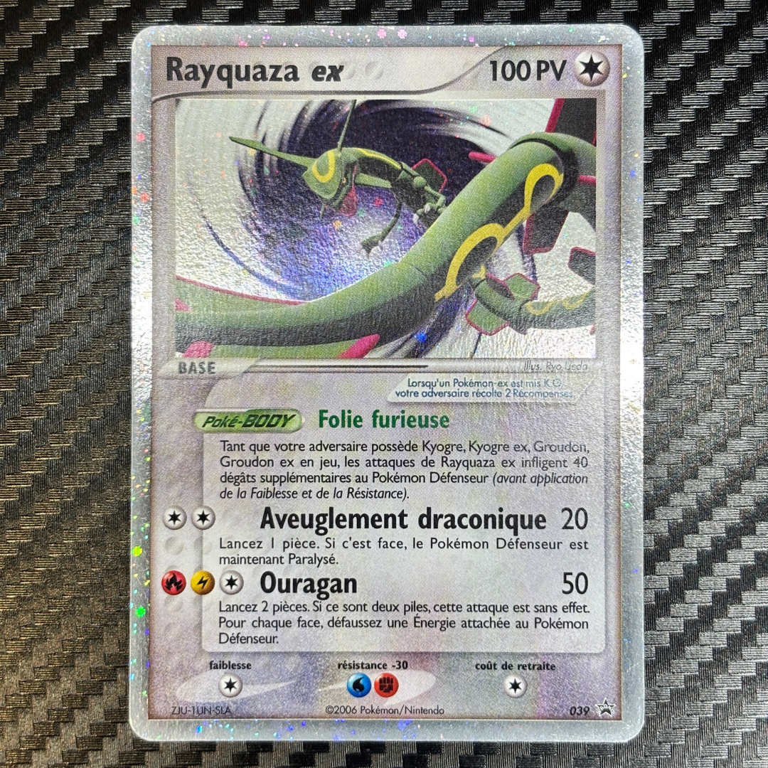 Rayquaza promo Black star 039 – EXC+ #2