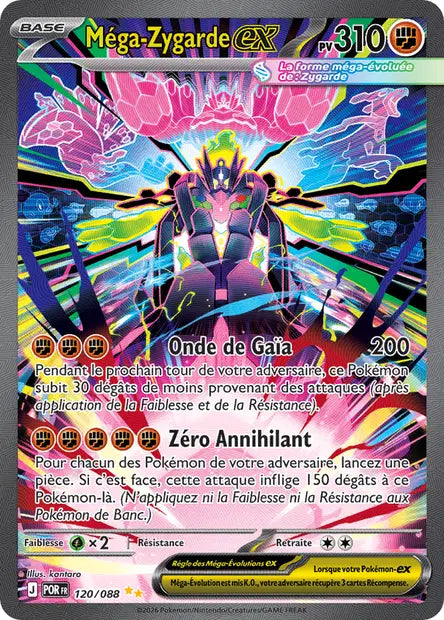 Méga-Zygarde ex 120/088 - Equilibre parfait