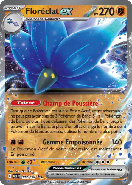 Floréclat-ex 123/197 - Flammes Obsidiennes