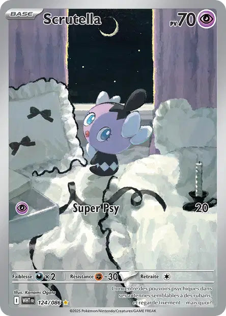Scrutella 124/086 - Flamme blanche