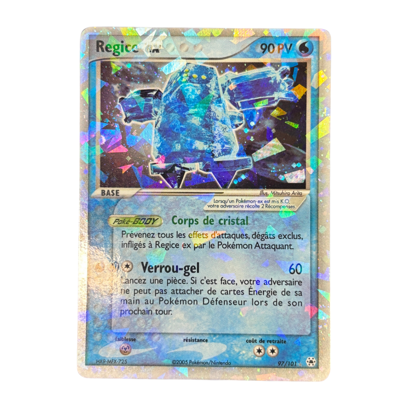 Regice EX 97/101 - Légendes Oubliées NM