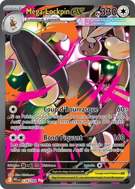 Méga-Lockpin ex 128/094 - Flammes Fantasmagoriques