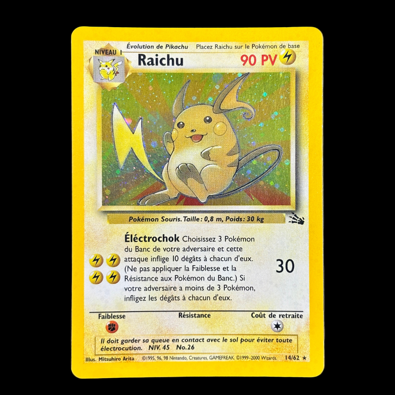 Raichu 14/62 Fossile – NM