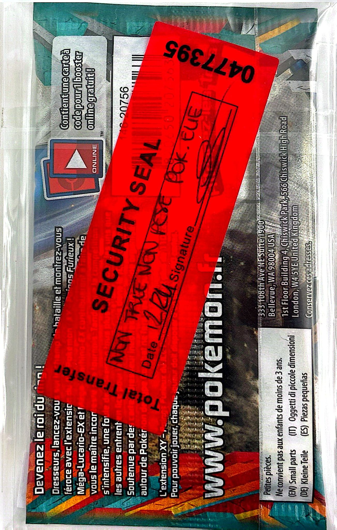 Booster XY Poings Furieux Scarhino *
