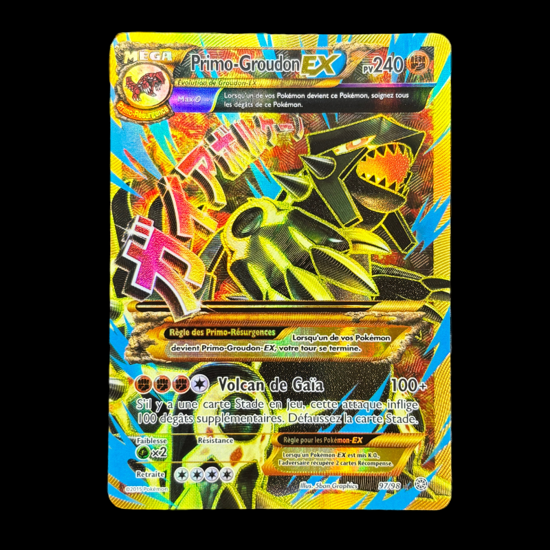 Primo-Groudon EX 97/98 - Origines Antiques - NM