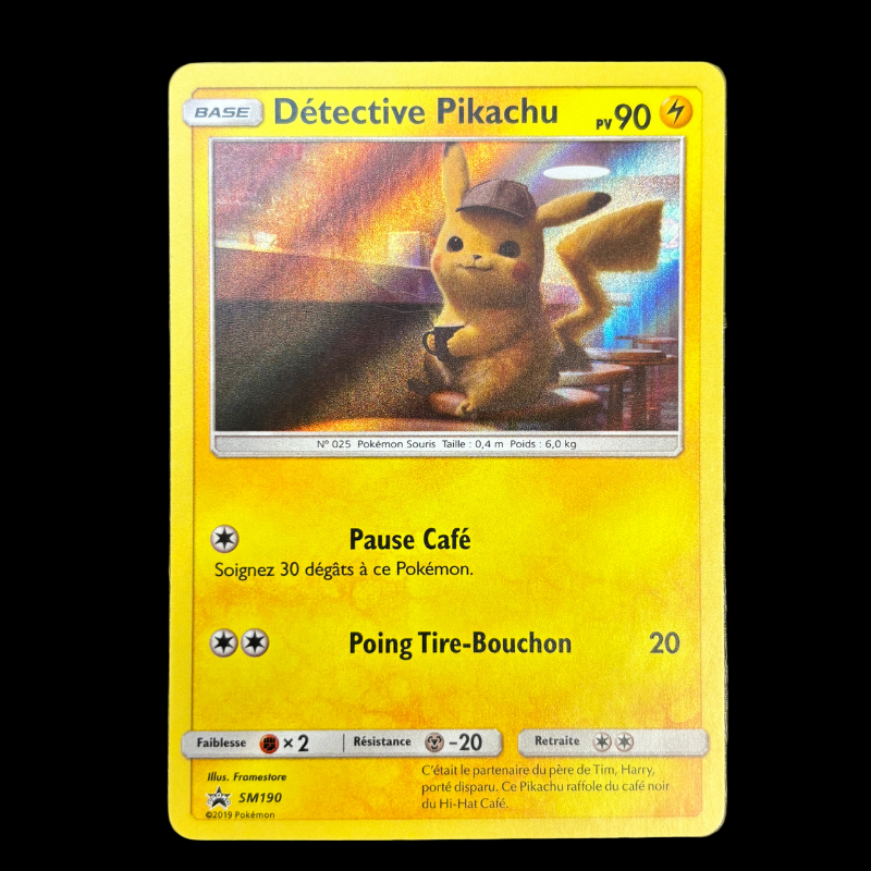 Détective Pikachu SM190 - MINT