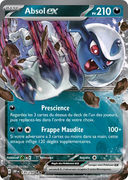 Absol-ex 135/197 - Flammes Obsidiennes