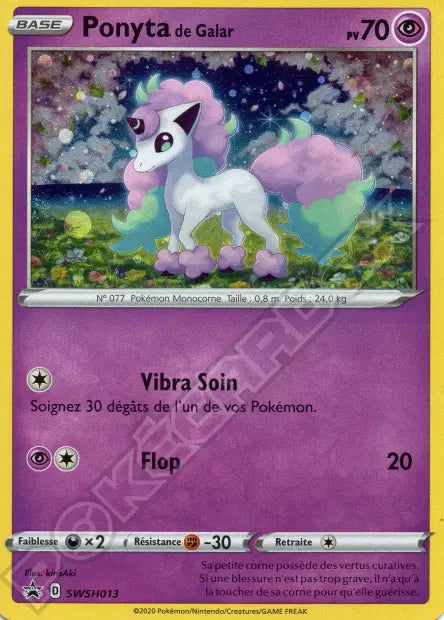 Ponyta de Galar SWSH013 - Promo SWSH