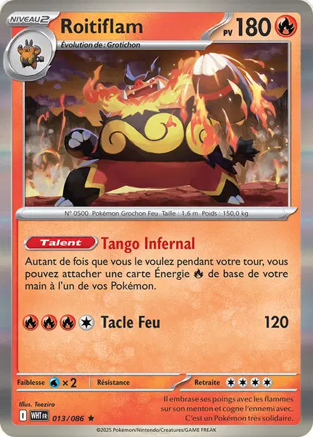 Roitiflam 013/086 Flamme Blanche – Pokeball