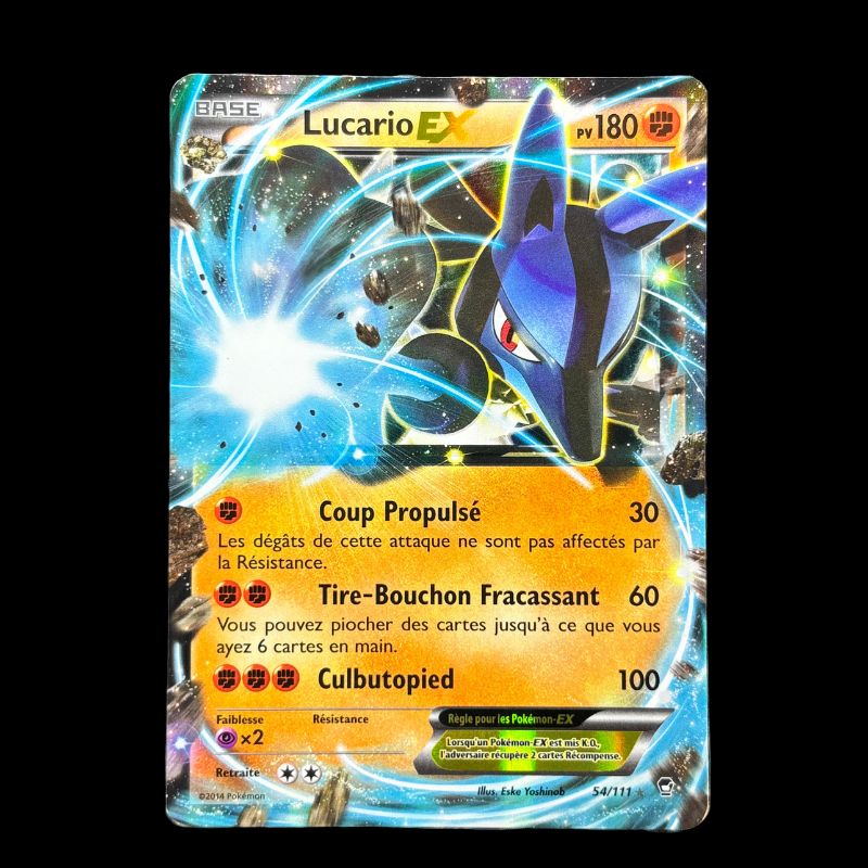 Lucario EX 54/111 - Poings Furieux - NM