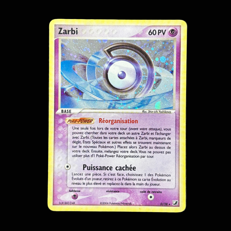 Zarbi D D/28 - Forces cachées - MINT