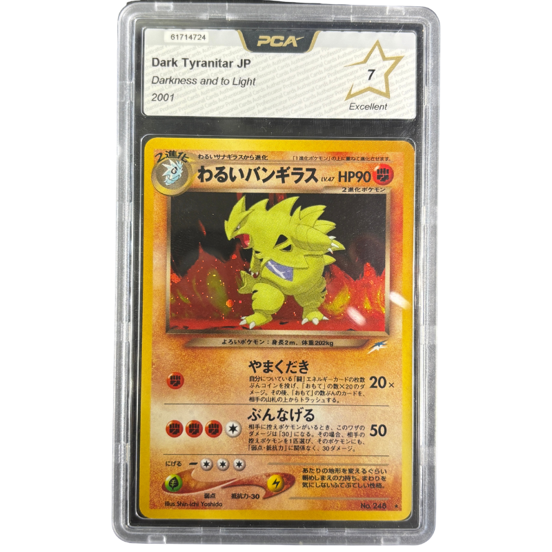 Dark Tyranitar 248 Darkness, and to Light – PCA 7