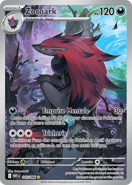 Zoroark 143/086 - Flamme blanche