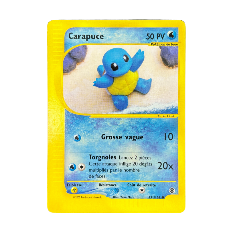 Carapuce 131/165 - Expédition