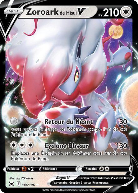 Zoroark de Hisui-V 146/196 - Origine Perdue