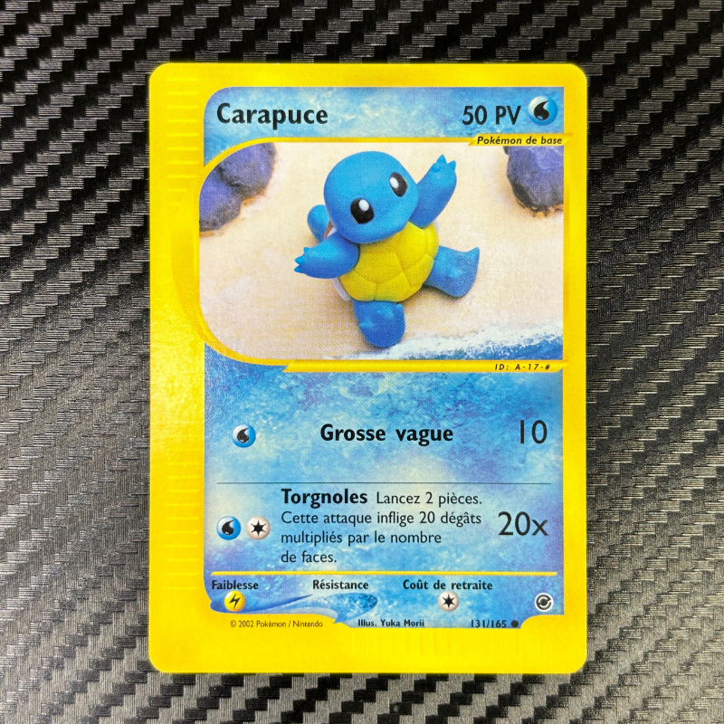 Carapuce 131/165 - Expédition