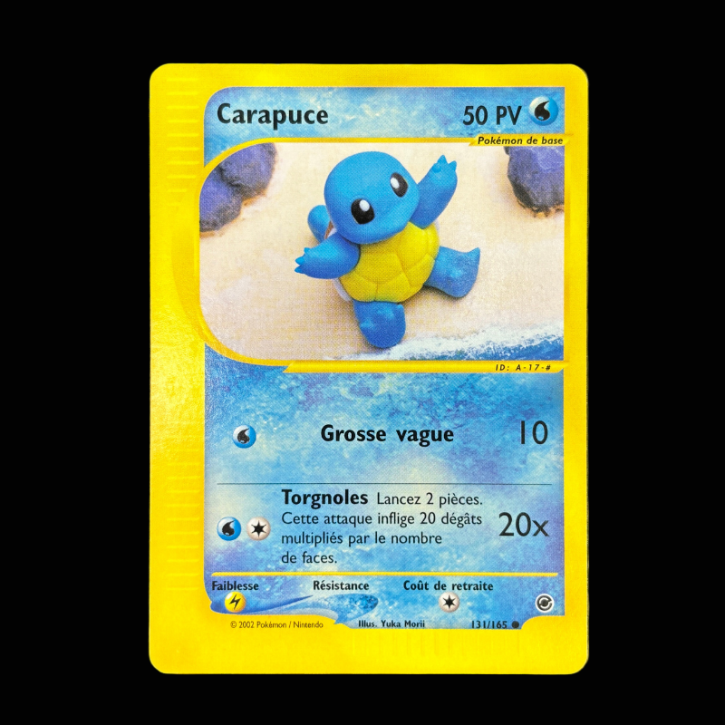 Carapuce 131/165 - Expédition