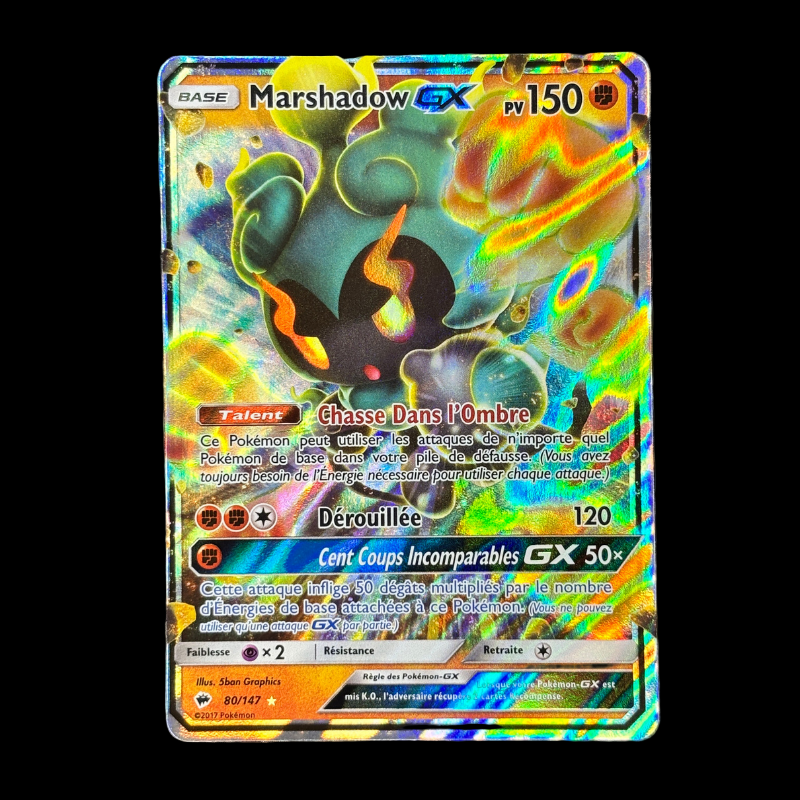 Marshadow GX 80/147 - Ombres Ardentes -MINT
