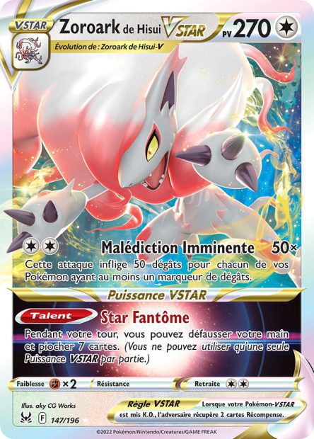 Zoroark de Hisui-VSTAR 147/196 - Origine Perdue