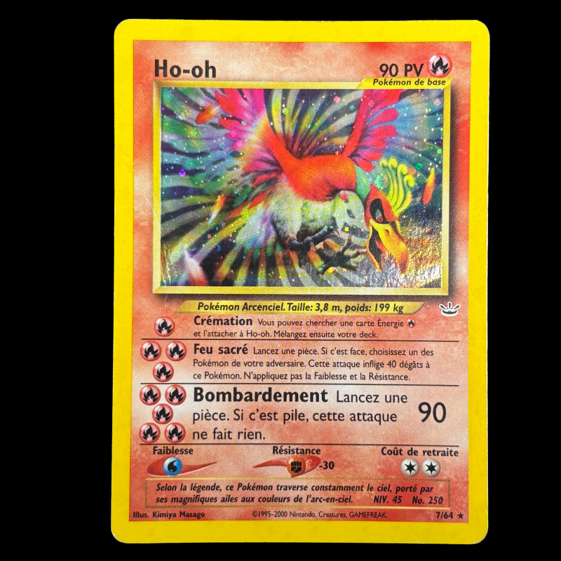 Ho-oh 7/64 Neo révélation – good