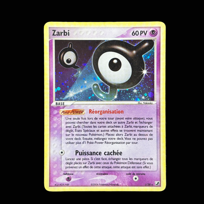 Zarbi J J/28 - Forces cachées - MINT