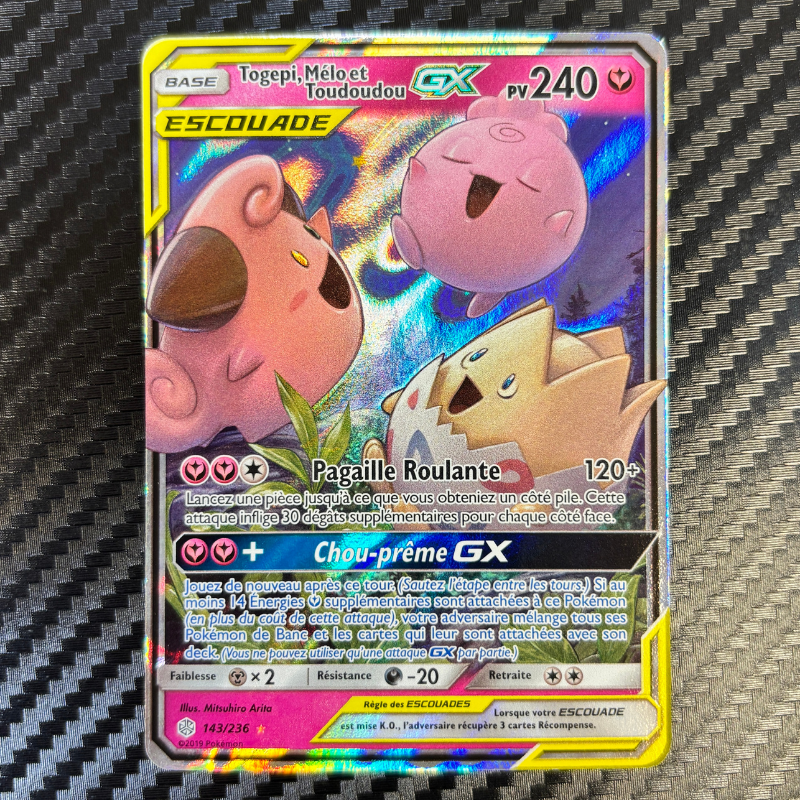 Togepi, Mélo et Roudoudou GX 143/236 – Éclispe Cosmique