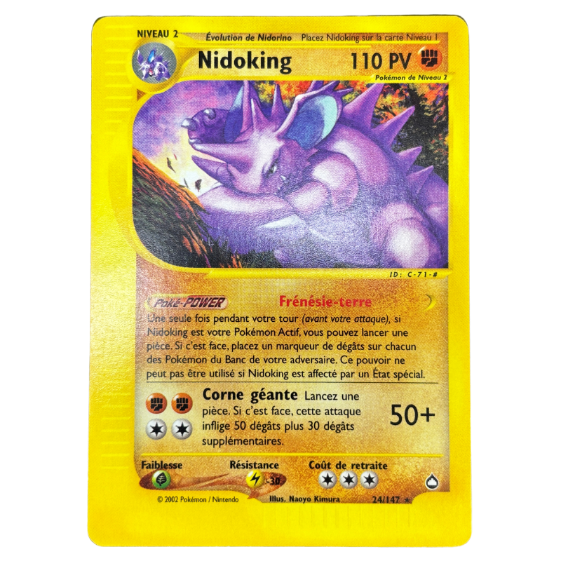 Nidoking 24/147 - Aquapolis - NM
